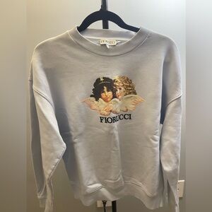 Baby Blue Fiorucci Crewneck